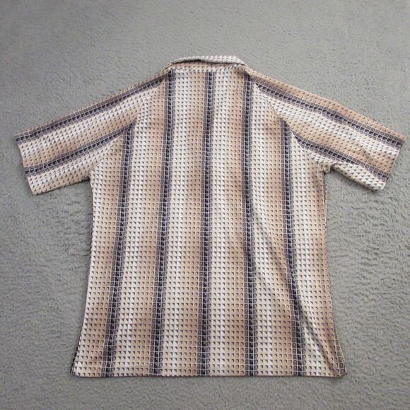 Vintage 70s Leader of California Disco Shirt size L Retro Rave Party Made in USA - Picture 7 of 10